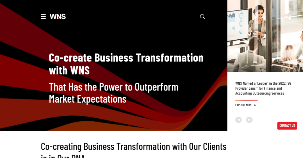 Business Process Management Company - WNS