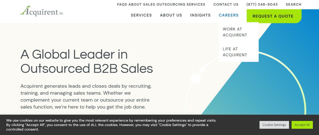 Drive business success through outsourced sales
