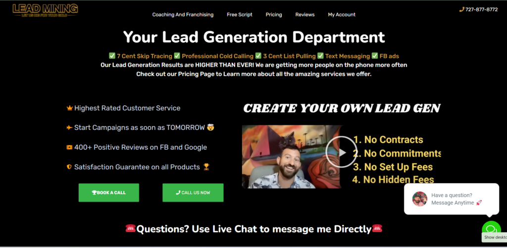 Lead Mining Pros - Mining your prospect & leverage lead qualification