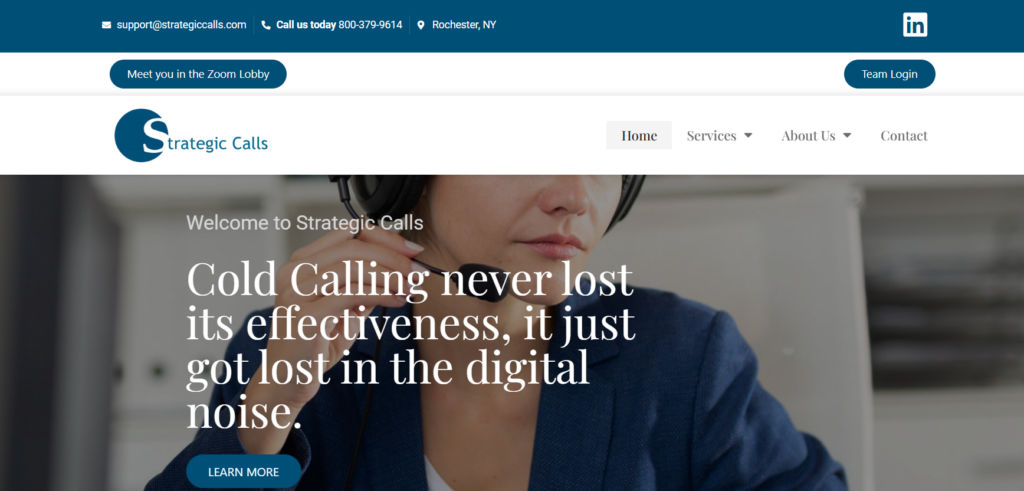 Strategic Calls - Nail your cold calling strategy