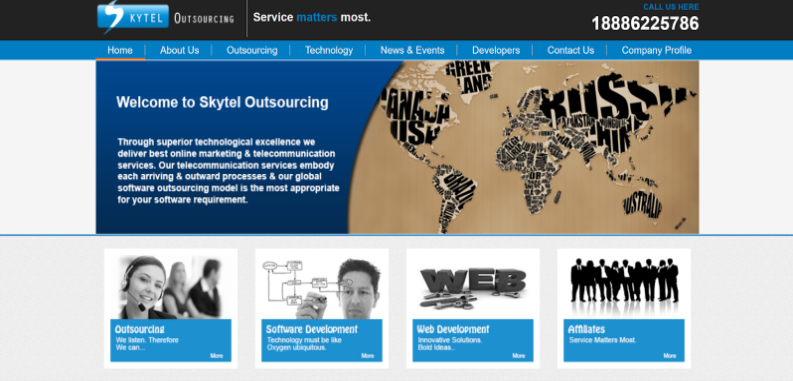 skytel outsourcing services - bpo company