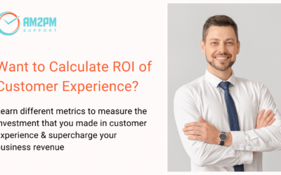 ROI of Great Customer Experience & Customer Service: Explained with Business POV
