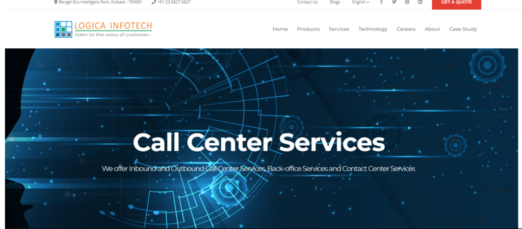 list of call centers service providers in India-Logica-Infotech