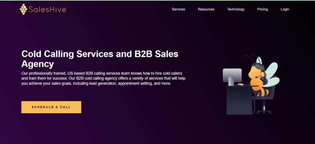 Sales Hive - cold call outsourcing companies