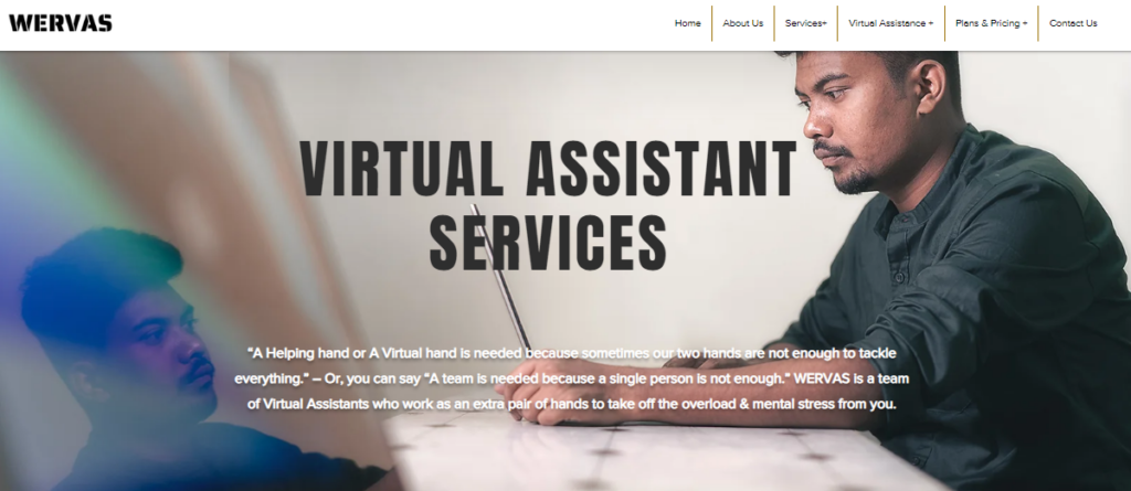 Wervas - best virtual assistant companies