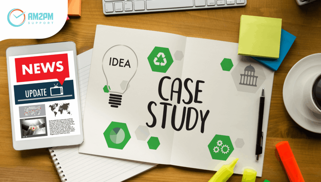 Case studies of contact centre outsourcing from AM2PM Support.