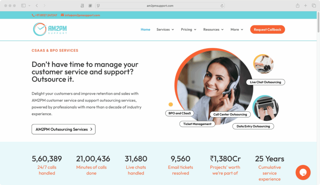 AM2PM Support helps businesses solve common customer service problems with effective solutions.