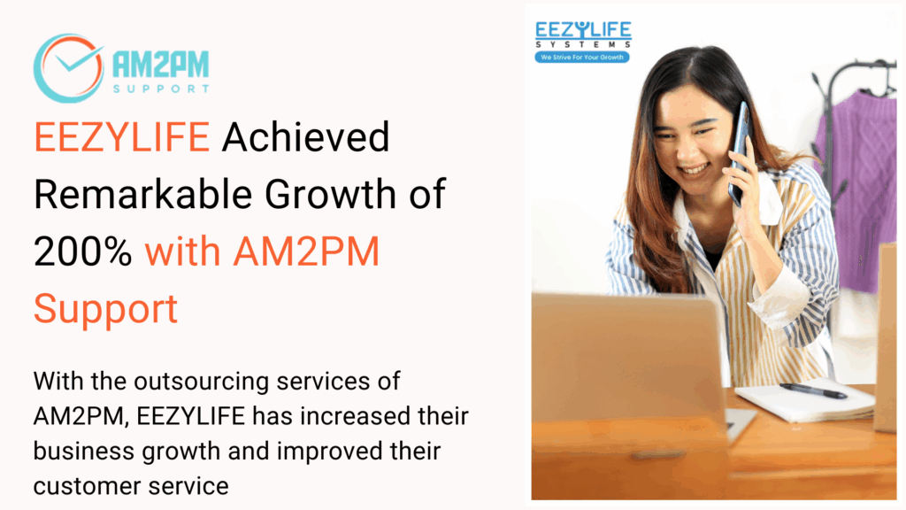 EEZYLIFE outsourced call center example.