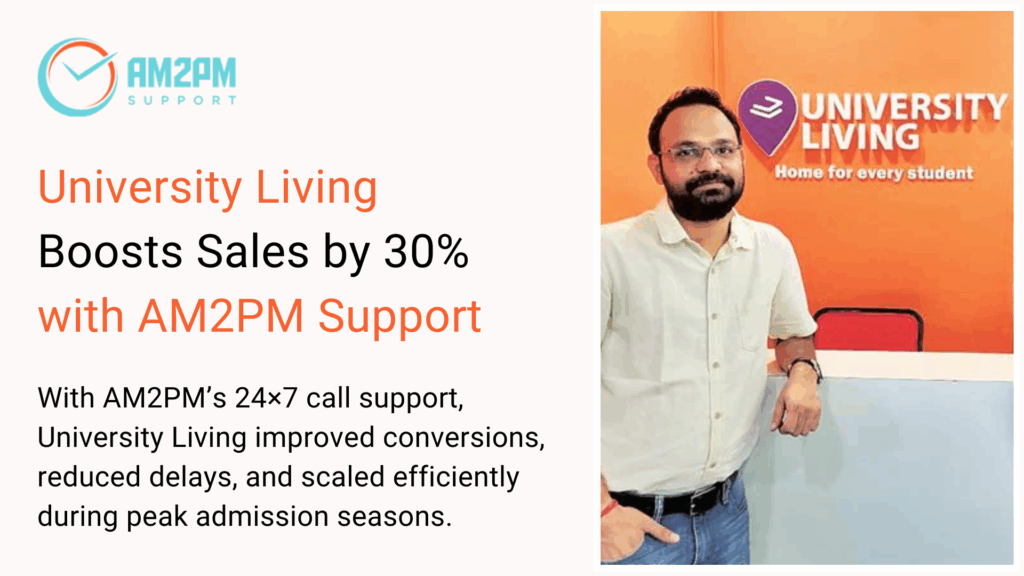 University Living improved sales using lead qualification telemarketing services.