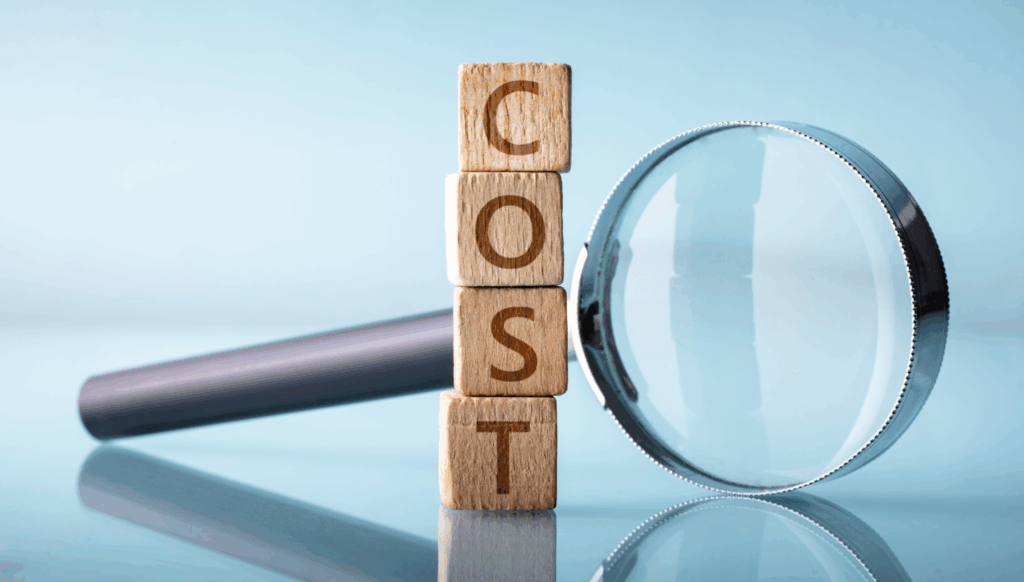 Question asking what's it costing you right now in B2B telemarketing companies.