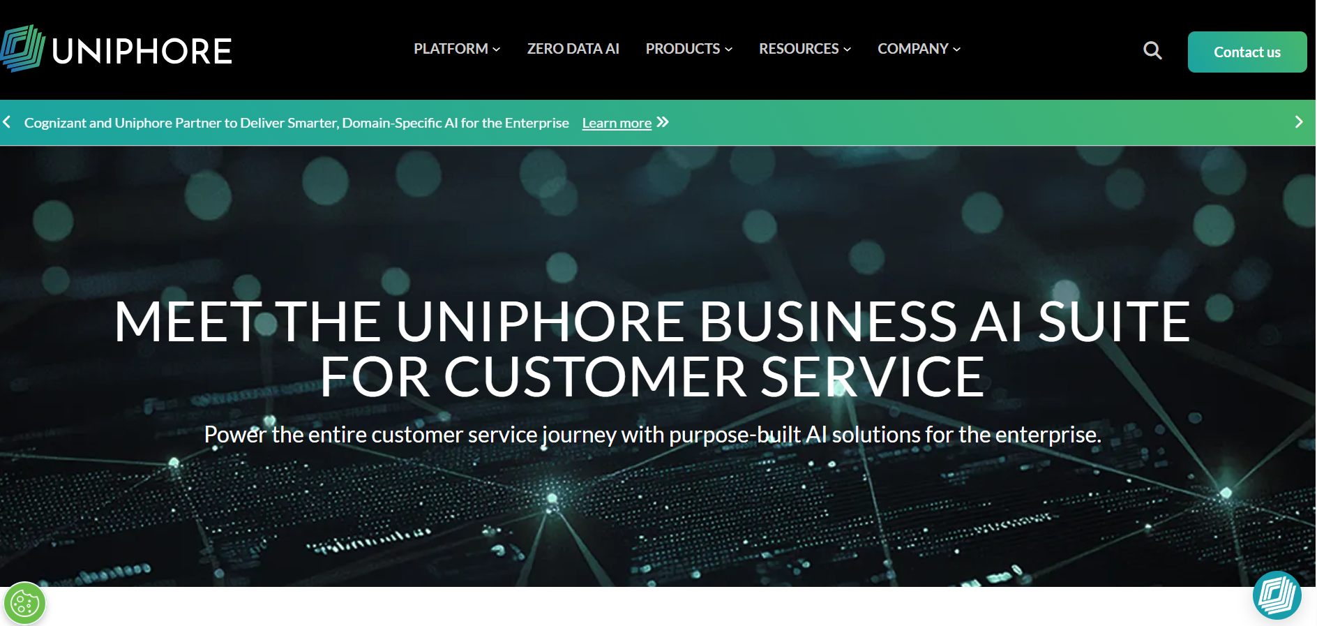 Uniphore AI voice agents for customer service helping businesses automate support and improve customer interactions.