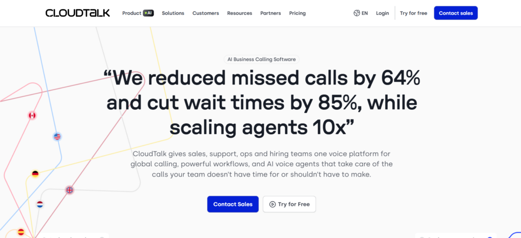 CloudTalk provides AI-powered call center software for business communication and customer support.