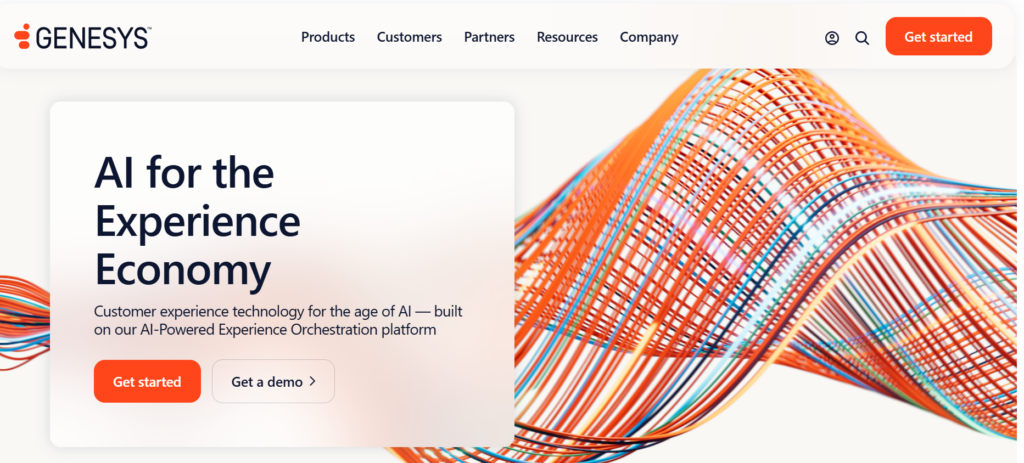 Genesys Cloud CX is a leading AI call center software platform for customer engagement.