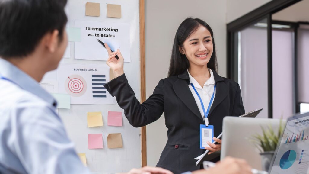 Difference between telemarketing services and telesales outsourcing for lead generation and sales conversion.