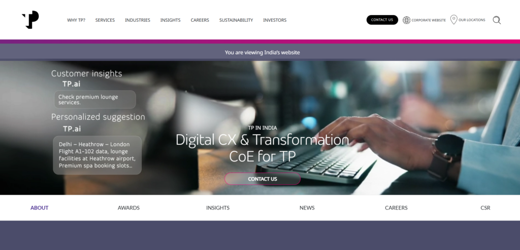 Teleperformance supports hospital call centers with patient engagement and healthcare customer service.

