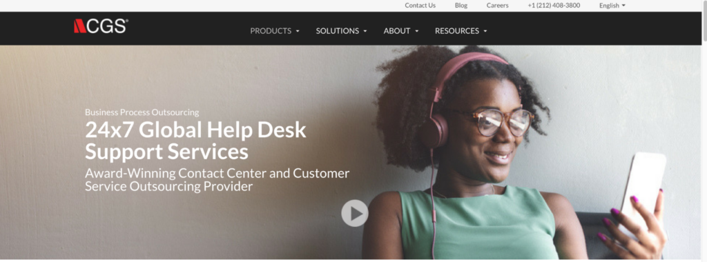 CGS IT help desk outsourcing companies.