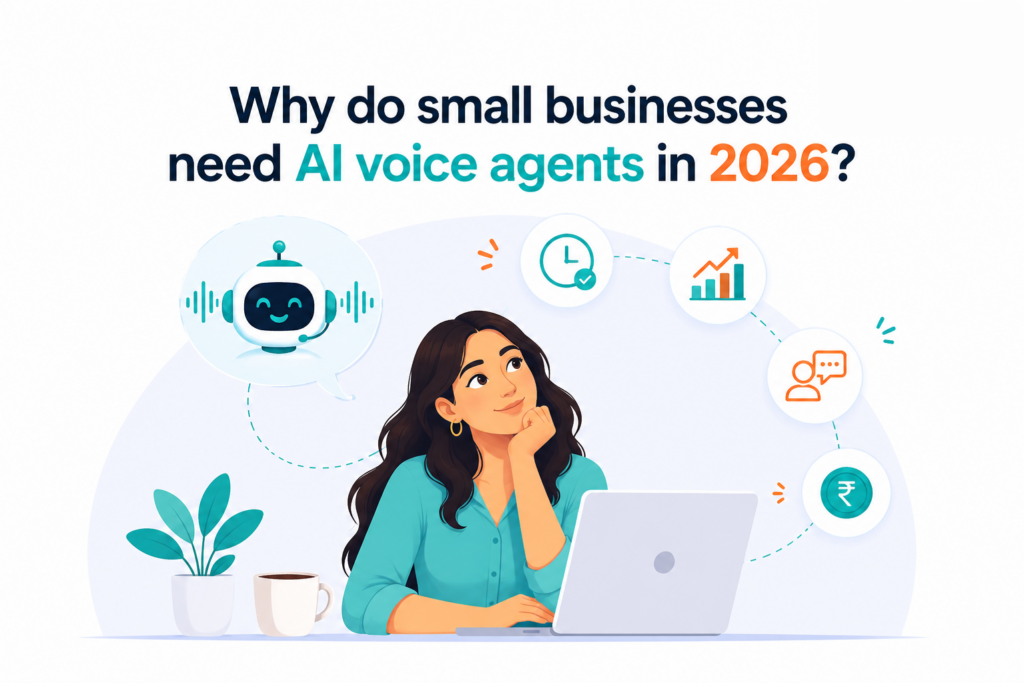 Reasons small businesses need AI voice agents.